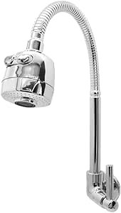Torneira Com Chuveiro Com Rotação De 360° Cozinha Luxo Parede Promoção Torneira Com Chuveiro