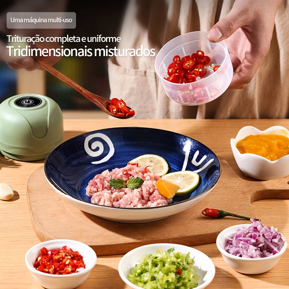 Mini Processador Elétrico