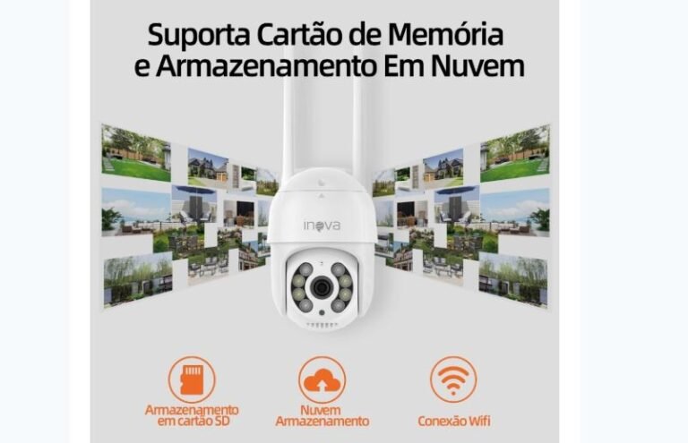  Câmera de Segurança 360° Full HD: A Revolução da Vigilância Residencial