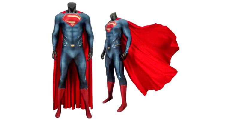 Traje Cosplay do Superman – Homem de Aço: O Uniforme Épico Que Todo Fã Precisa Ter