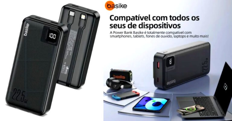 Power Bank Basike 20000mAh: Vale a Pena?